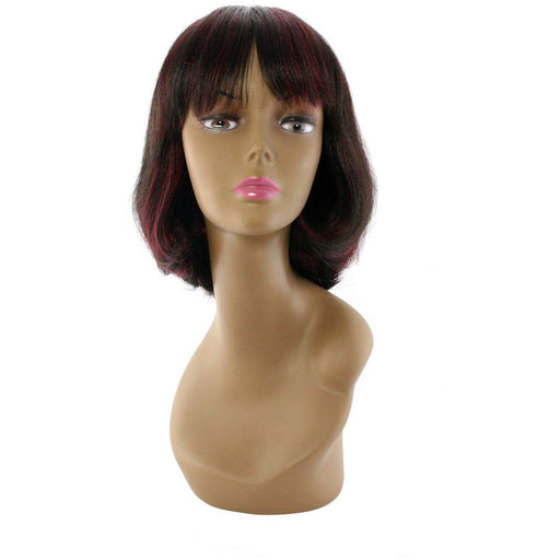 VIP Extensions Unique's 100% Human Hair Full Wig / Style "Q" Wig White Smoke 1B,F1B/30,F1B/BURG,T1B/27,4,F1B/33,F1B/350,1
