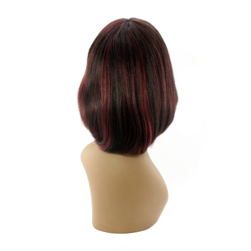 VIP Extensions Unique's 100% Human Hair Full Wig / Style "Q" Wig White Smoke 1B,F1B/30,F1B/BURG,T1B/27,4,F1B/33,F1B/350,1