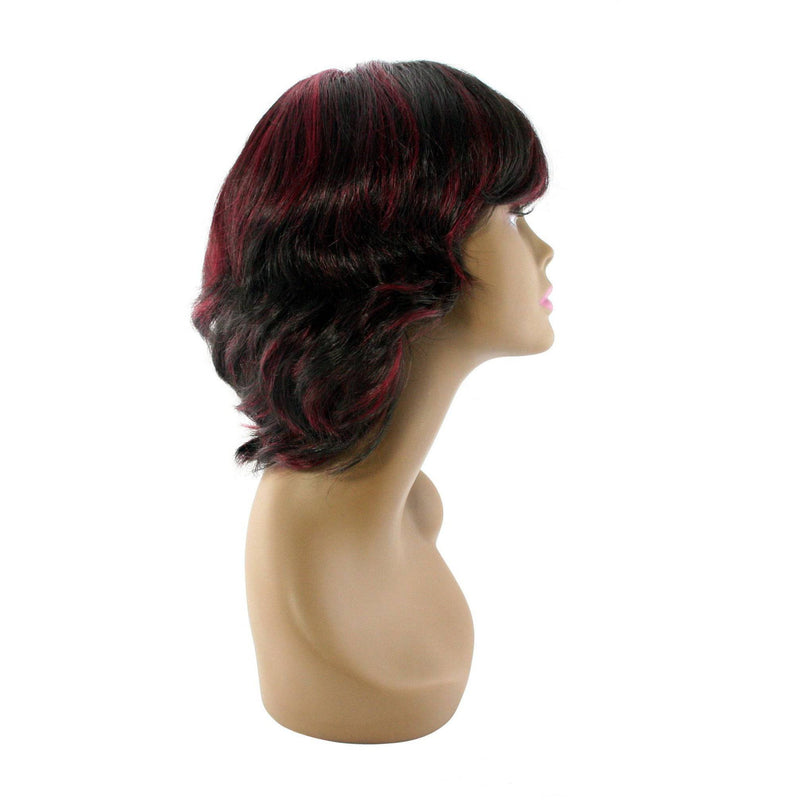 VIP Extensions Unique's 100% Human Hair Full Wig / Style "R" Wig White Smoke P1B/30,F1B/33,F1B/350,F1B/BURG,F1B/27,FIB/30