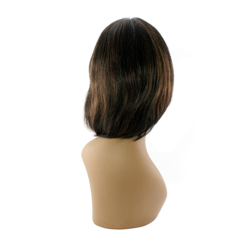 VIP Extensions Unique's 100% Human Hair Full Wig / Style "T" Wig White Smoke F1B/30 Off Black/Copper Blonde,F1B/33,P1B/350,F1B/BURG Off Black/ Burgundy,F1B/27 Off Black/Honey Blonde,F1B/350