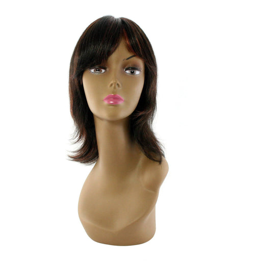 VIP Extensions Unique's 100% Human Hair Full Wig / Style 'W' Wig White Smoke F1B/27,4,M99J,F1B/30,F1B/33,F1B/350,P1B/BURG,P27/613,FIB/Burgundy