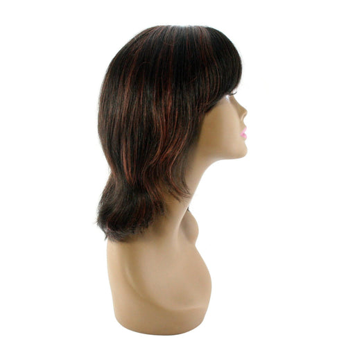 VIP Extensions Unique's 100% Human Hair Full Wig / Style 'W' Wig White Smoke F1B/27,4,M99J,F1B/30,F1B/33,F1B/350,P1B/BURG,P27/613,FIB/Burgundy