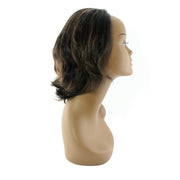 VIP Extensions Unique's 100% Human Hair Half Wig / Mrs. Argentina Style Wig White Smoke 2,4,M99J,PIB/33,P1B/350,P1B/BUGR,P1B/27,P1B/30