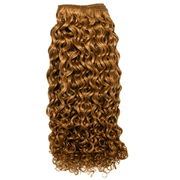 VIP Extensions Unique's Human Hair Jerri Curl 10 Inch Hair Extension White Smoke 1,1B,2,4,27,M280,Burgundy,T1B/33,T1B/Burgundy,613,33,P1B/33,M99J,M30/144