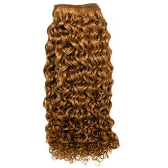 VIP Extensions Unique's Human Hair Jerri Curl 10 Inch Hair Extension White Smoke 1,1B,2,4,27,M280,Burgundy,T1B/33,T1B/Burgundy,613,33,P1B/33,M99J,M30/144