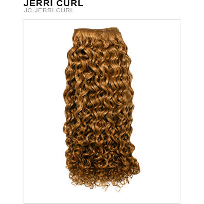 VIP Extensions Unique's Human Hair Jerri Curl 12 Inch Hair Extension White Smoke 1,1B,2,4,27,33,M99J,T1B/33,T1B/Burgundy,30