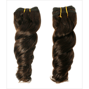 VIP Extensions Unique's Human Hair Loose Twist 8 Inch Hair Extension White Smoke 1,1B,2,4,F1B/30,F1B/33,F1B/350,F1B/Burgundy,F27/613,L27,L30,L33,M99J
