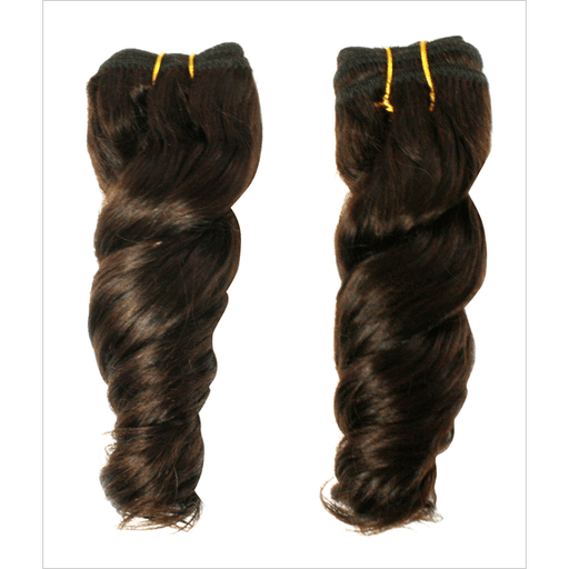 VIP Extensions Unique's Human Hair Loose Twist 8 Inch Hair Extension White Smoke 1,1B,2,4,F1B/30,F1B/33,F1B/350,F1B/Burgundy,F27/613,L27,L30,L33,M99J