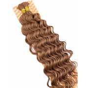 VIP Extensions Unique's Human Hair New Deep Bulk 14'' Hair Extension White Smoke 14" / 1 - Jet Black,14" / 1B - Off Black,14" / 2 - Dark Brown,14" / 4 - Medium Brown,14" / L27 - Strawberry Blonde,14" / L30 - Light Auburn,14" / L33 - Dark Auburn,14" / M99J - Black mixed with Burgundy,14" / P1B/30 / Off Black w/ Light Auburn,14" / P1B/3