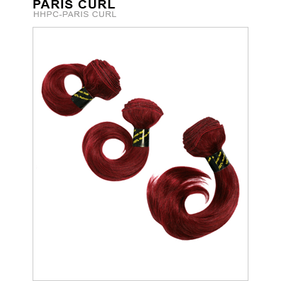 VIP Extensions Unique's Human Hair Paris Curl Hair Extension White Smoke L27,L30,L33,M99J,Burgundy,T1B/144,T1B/27,T1B/30,T1B/33,T1B//Burgundy,4,T2780