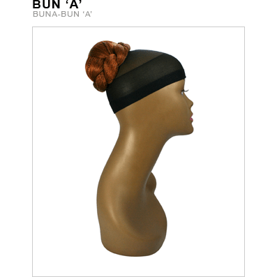 VIP Extensions Unique's Kanekalon Bun A Hair Extension White Smoke L30,L33,1,M280,1B