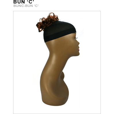 VIP Extensions Unique's Kanekalon Bun C Hair Extension White Smoke 1,30,33,M280