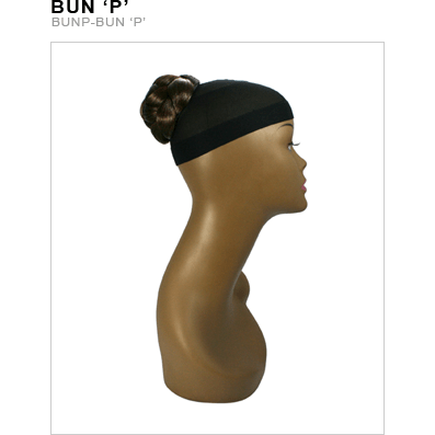 VIP Extensions Unique's Kanekalon Bun P Hair Extension White Smoke 2,L27,L30,L33,M280,M51