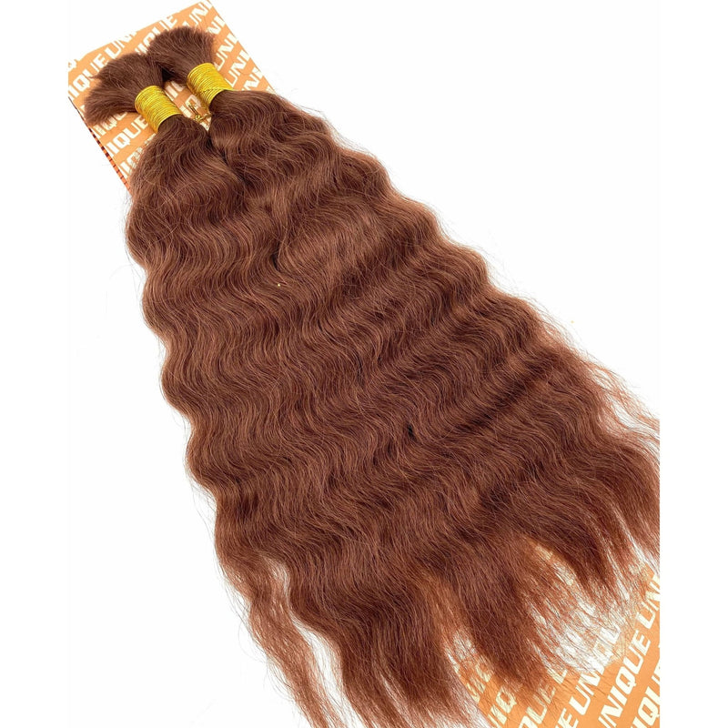 VIP Extensions Unique's Super Bulk / 100% Human Hair 14" Hair Extension White Smoke 14" / L33
