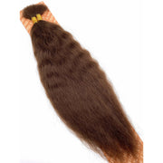 VIP Extensions Unique's Super Bulk / 100% Human Hair 14" Hair Extension White Smoke 14" / 1B,14" / 2,14" / L27,14" / L30,14" / L33,14" / M99J,14" / P1B/30,14" / P1B/33,14" / P1B/350,14" / P1B/BURG,14" / T1B/144,14" / T1B/30,14" / T1B/33,14" / T1B/350,14" / T1B/BURG,14" / 613,14" / T1B/27,14'' / 1 JET BLACK,14 / 144,14'' / M30/144,14'' /