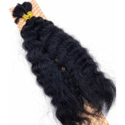VIP Extensions Unique's Super Bulk / 100% Human Hair 14" Hair Extension White Smoke 14" / 1B,14" / 2,14" / L27,14" / L30,14" / L33,14" / M99J,14" / P1B/30,14" / P1B/33,14" / P1B/350,14" / P1B/BURG,14" / T1B/144,14" / T1B/30,14" / T1B/33,14" / T1B/350,14" / T1B/BURG,14" / 613,14" / T1B/27,14'' / 1 JET BLACK,14 / 144,14'' / M30/144,14'' /