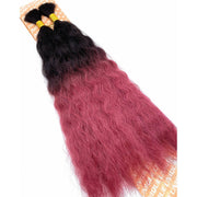 VIP Extensions Unique's Super Bulk / 100% Human Hair 14" Hair Extension White Smoke 14" / 1B,14" / 2,14" / L27,14" / L30,14" / L33,14" / M99J,14" / P1B/30,14" / P1B/33,14" / P1B/350,14" / P1B/BURG,14" / T1B/144,14" / T1B/30,14" / T1B/33,14" / T1B/350,14" / T1B/BURG,14" / 613,14" / T1B/27,14'' / 1 JET BLACK,14 / 144,14'' / M30/144,14'' /