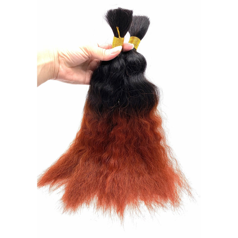 VIP Extensions Unique's Super Bulk / 100% Human Hair 14" Hair Extension White Smoke 14" / 1B,14" / 2,14" / L27,14" / L30,14" / L33,14" / M99J,14" / P1B/30,14" / P1B/33,14" / P1B/350,14" / P1B/BURG,14" / T1B/144,14" / T1B/30,14" / T1B/33,14" / T1B/350,14" / T1B/BURG,14" / 613,14" / T1B/27,14'' / 1 JET BLACK,14 / 144,14'' / M30/144,14'' /