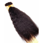 VIP Extensions Unique's Super Bulk / 100% Human Hair 14" Hair Extension White Smoke 14" / 1B,14" / 2,14" / L27,14" / L30,14" / L33,14" / M99J,14" / P1B/30,14" / P1B/33,14" / P1B/350,14" / P1B/BURG,14" / T1B/144,14" / T1B/30,14" / T1B/33,14" / T1B/350,14" / T1B/BURG,14" / 613,14" / T1B/27,14'' / 1 JET BLACK,14 / 144,14'' / M30/144,14'' /