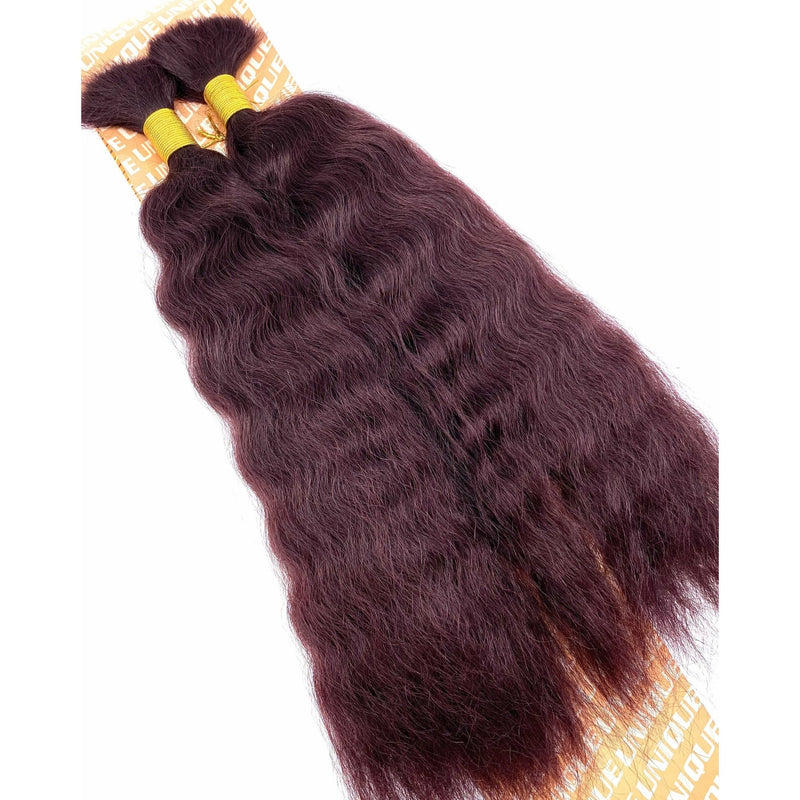 VIP Extensions Unique's Super Bulk / 100% Human Hair 14" Hair Extension White Smoke 14" / 1B,14" / 2,14" / L27,14" / L30,14" / L33,14" / M99J,14" / P1B/30,14" / P1B/33,14" / P1B/350,14" / P1B/BURG,14" / T1B/144,14" / T1B/30,14" / T1B/33,14" / T1B/350,14" / T1B/BURG,14" / 613,14" / T1B/27,14'' / 1 JET BLACK,14 / 144,14'' / M30/144,14'' /