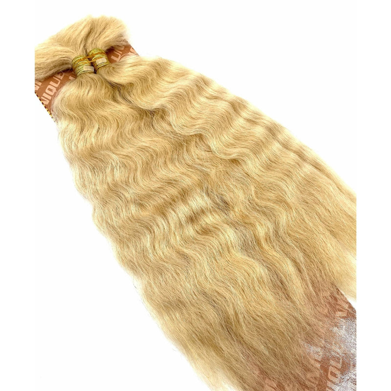 VIP Extensions Unique's Super Bulk / 100% Human Hair 14" Hair Extension White Smoke 14" / 613