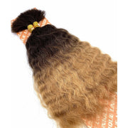 VIP Extensions Unique's Super Bulk / 100% Human Hair 14" Hair Extension White Smoke 14" / T1B/27