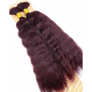 VIP Extensions Unique's Super Bulk / 100% Human Hair 14" Hair Extension White Smoke 14" / M99J