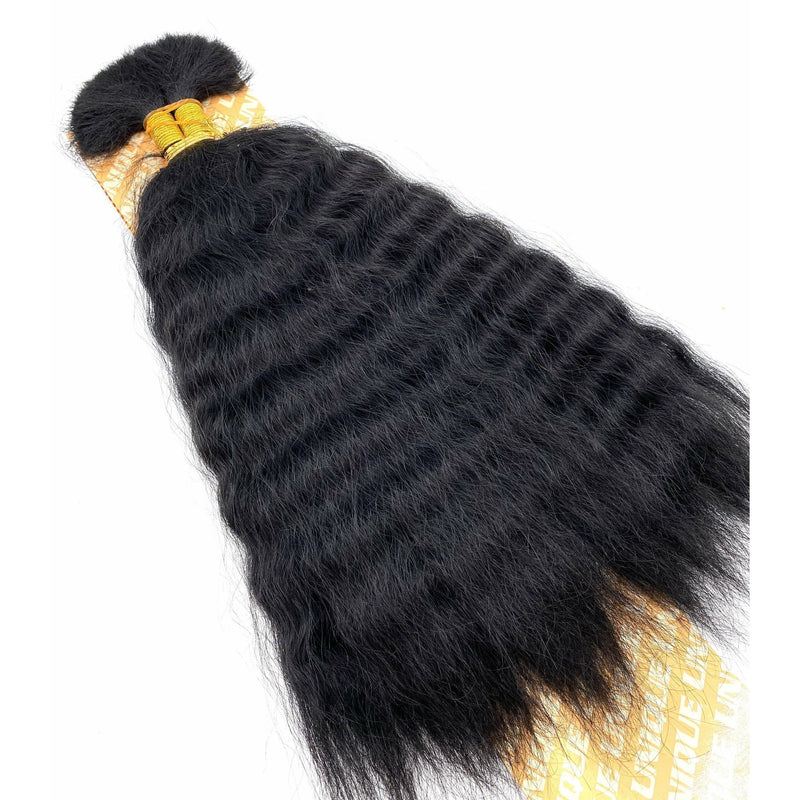 VIP Extensions Unique's Super Bulk / 100% Human Hair 14" Hair Extension White Smoke 14" / 1B,14" / 2,14" / L27,14" / L30,14" / L33,14" / M99J,14" / P1B/30,14" / P1B/33,14" / P1B/350,14" / P1B/BURG,14" / T1B/144,14" / T1B/30,14" / T1B/33,14" / T1B/350,14" / T1B/BURG,14" / 613,14" / T1B/27,14'' / 1 JET BLACK,14 / 144,14'' / M30/144,14'' /
