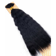 VIP Extensions Unique's Super Bulk / 100% Human Hair 14" Hair Extension White Smoke 14" / 1B,14" / 2,14" / L27,14" / L30,14" / L33,14" / M99J,14" / P1B/30,14" / P1B/33,14" / P1B/350,14" / P1B/BURG,14" / T1B/144,14" / T1B/30,14" / T1B/33,14" / T1B/350,14" / T1B/BURG,14" / 613,14" / T1B/27,14'' / 1 JET BLACK,14 / 144,14'' / M30/144,14'' /