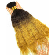 VIP Extensions Unique's Super Bulk / 100% Human Hair 14" Hair Extension White Smoke 14" / T1B/144