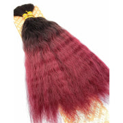 VIP Extensions Unique's Super Bulk / 100% Human Hair 14" Hair Extension White Smoke 14" / T1B/BURG