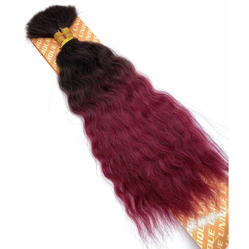 VIP Extensions Unique's Super Bulk / 100% Human Hair 14" Hair Extension White Smoke 14" / 1B,14" / 2,14" / L27,14" / L30,14" / L33,14" / M99J,14" / P1B/30,14" / P1B/33,14" / P1B/350,14" / P1B/BURG,14" / T1B/144,14" / T1B/30,14" / T1B/33,14" / T1B/350,14" / T1B/BURG,14" / 613,14" / T1B/27,14'' / 1 JET BLACK,14 / 144,14'' / M30/144,14'' /