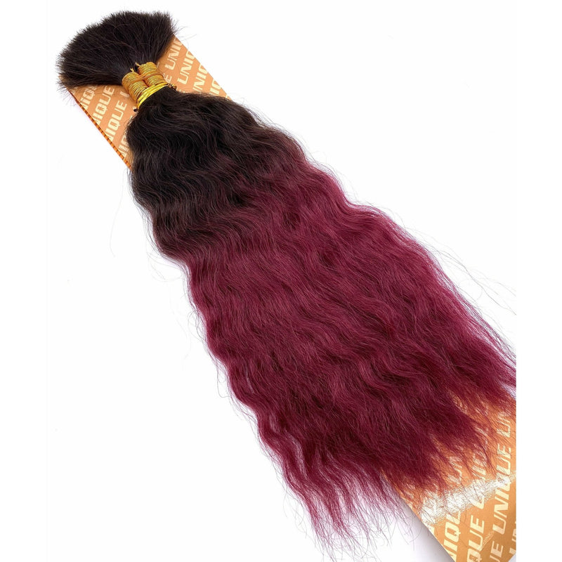 VIP Extensions Unique's Super Bulk / 100% Human Hair 16" Hair Extension White Smoke 1,27,L30,L33,M99J,T1B/30,T1B/33,T1B/350,4,T1B/BURG,P1B/30,2,M30/144,M1B/30,1B,P1B/M99J