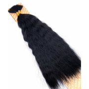 VIP Extensions Unique's Super Bulk / 100% Human Hair 24" Hair Extension White Smoke 1