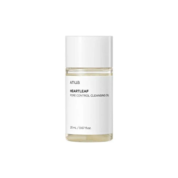 AsiaBeautyMall ANUA Heartleaf Pore Control Cleansing Oil Cleansing Oil White Smoke 20ml