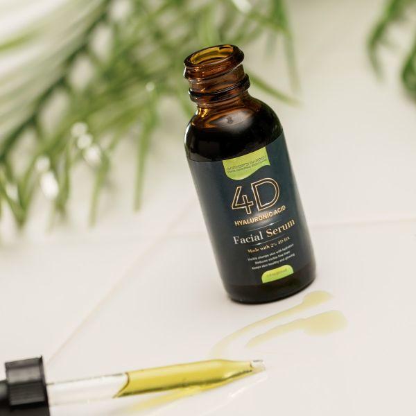 Garner's Garden 4D Hyaluronic Acid Facial Serum Hyaluronic Acid Antique White