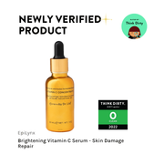 EpiLynx Brightening Vitamin C Glow Serum for Sensitive & Dry Skin – Vegan, Gluten-Free, Anti-Aging, Fragrance-Free Face Serums Dark Green