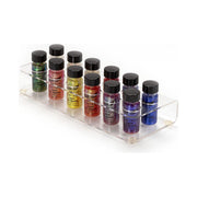 Graftobian Make-Up Company GlitterGlam™ Liquid Skin Sparkle - Glitter Makeup for Eyes, Lips & Face Dark Slate Gray Violicious,Sweet Lilac,Pink Passion,Dragon Fire,Golden Sunlight,Emerald Ember,Blue Blast,Sapphire Sky,Ruby Sunrise,Opal Neon,Opal Flash,Opal Confetti,All 12 Colors + Clear Mixing Medium