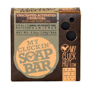 My Cluck Hut Unscented Activated Charcoal | My Cluckin' Soap Bar Soap Dark Slate Gray