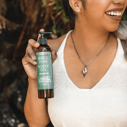 Ora's Amazing Herbal Unscented Body & Facial Cleansing Oil Body Oil Black 7.5 oz,2 oz