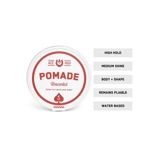 Ace High Co Unscented Original Pomade pomade White Smoke