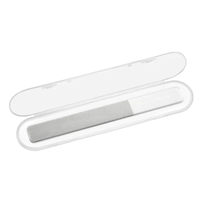 Tweezerman Tweezermna Reusable Glass Nail Buffer Nail Buffer White Smoke
