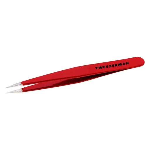 Tweezerman Tweezerman Point Tweezer Red Tweezers Firebrick