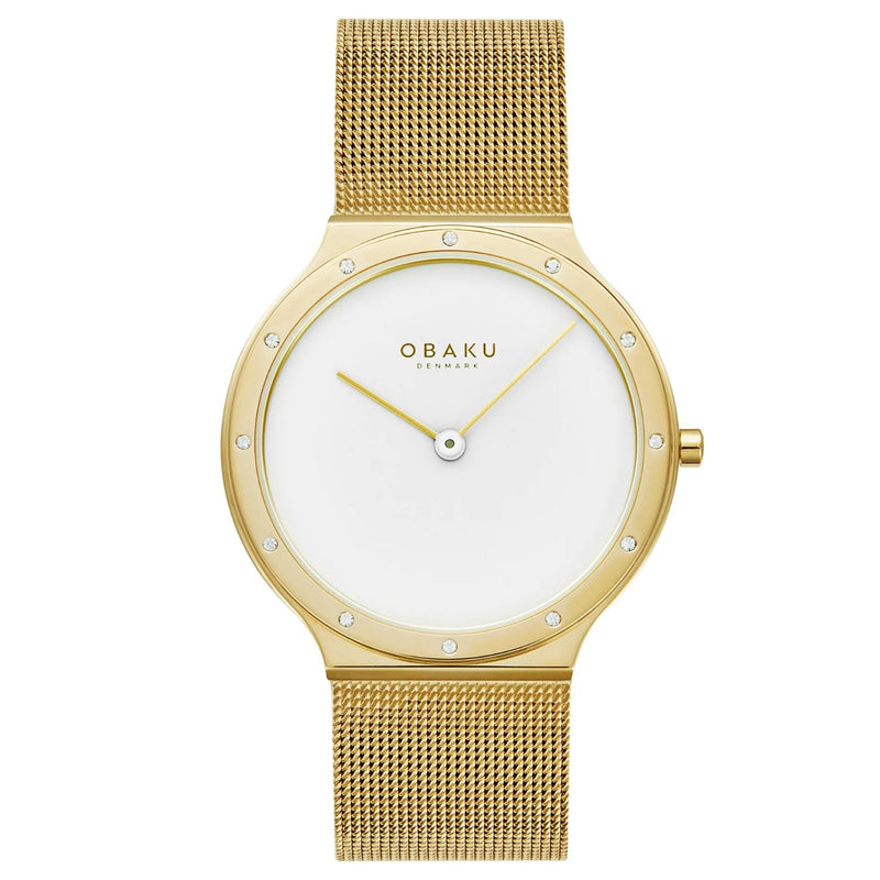 Bids.com Obaku Women's Note Lille Watches White Smoke Default Title