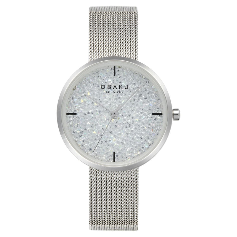 Bids.com Obaku Women's Glimmer Watches White Smoke Default Title