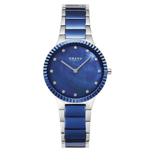 Bids.com Obaku Women's Linje Watches White Smoke Default Title