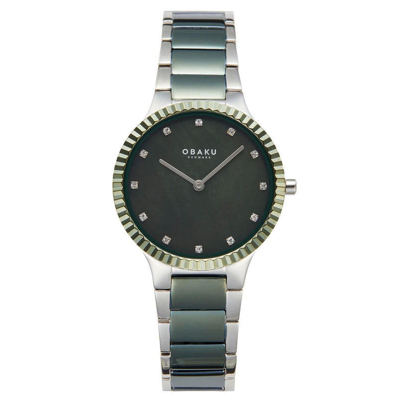 Bids.com Obaku Women's Linje Watches White Smoke Default Title