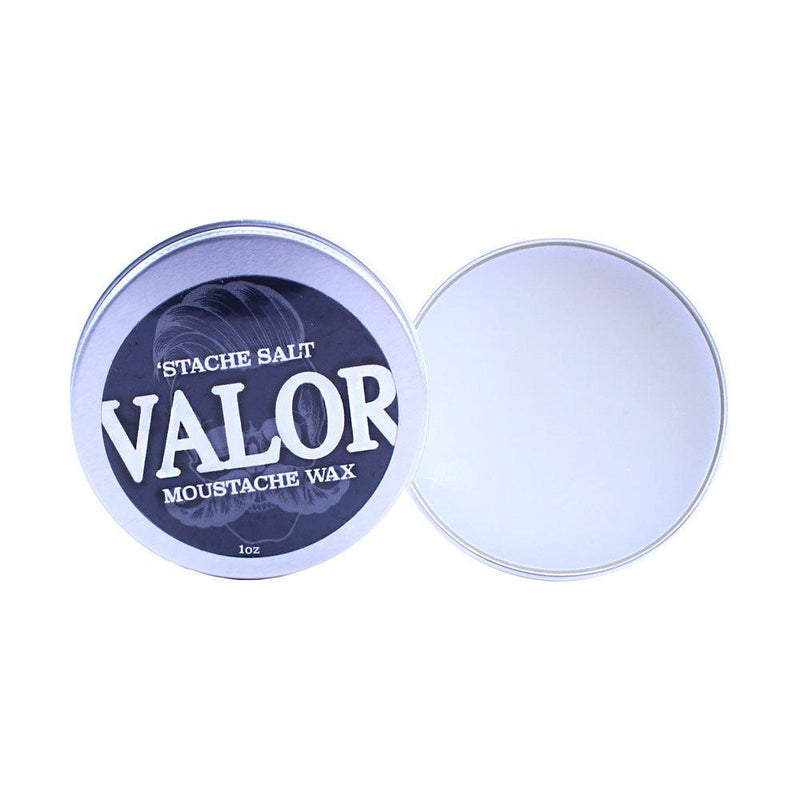 Stache Salt Moustache Wax Valor Moustache Wax- Strong Hold Moustache Wax Dark Slate Gray