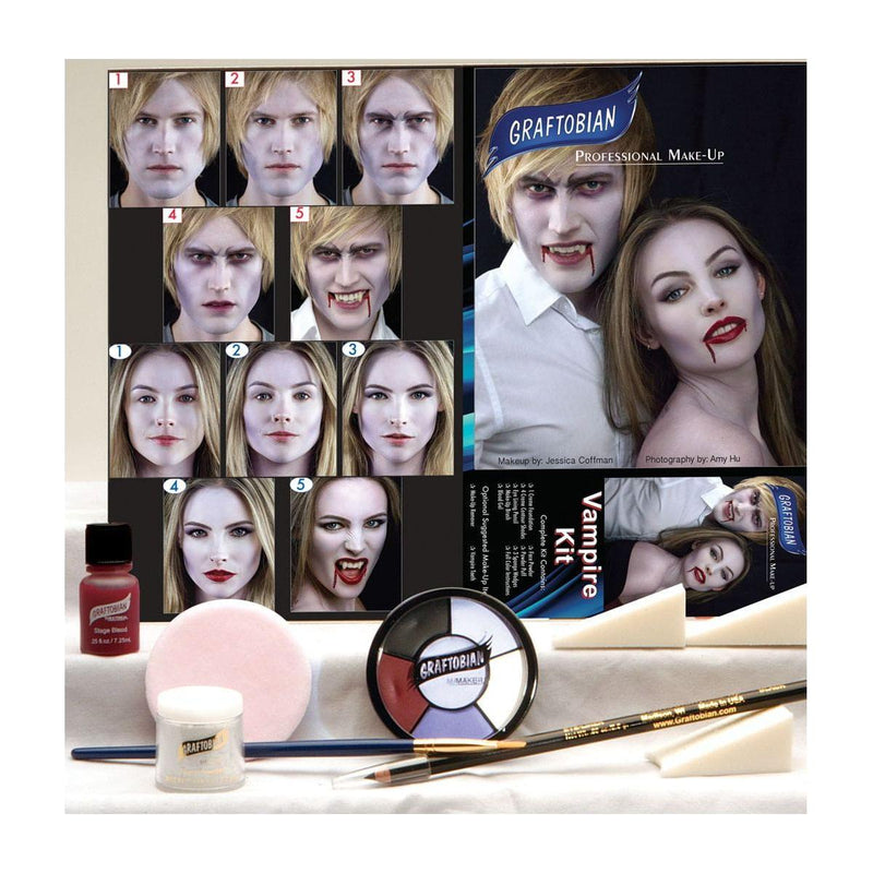 Graftobian Make-Up Company Vampire Makeup Kit Gray