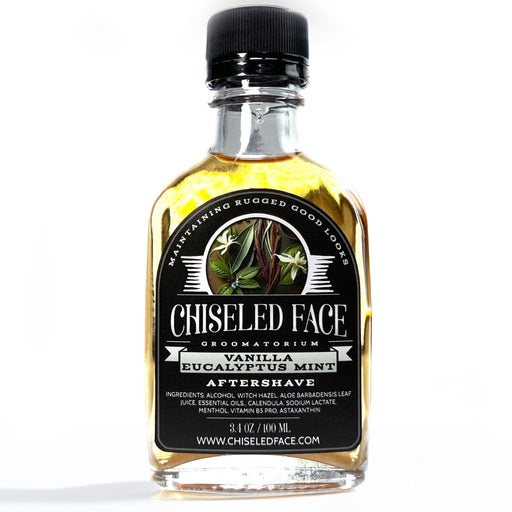 Chiseled Face Vanilla Eucalyptus & Mint - Aftershave Splash Aftershave White Smoke